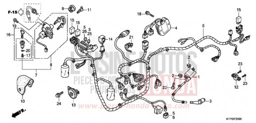 WIRE HARNESS SH150B de 2011